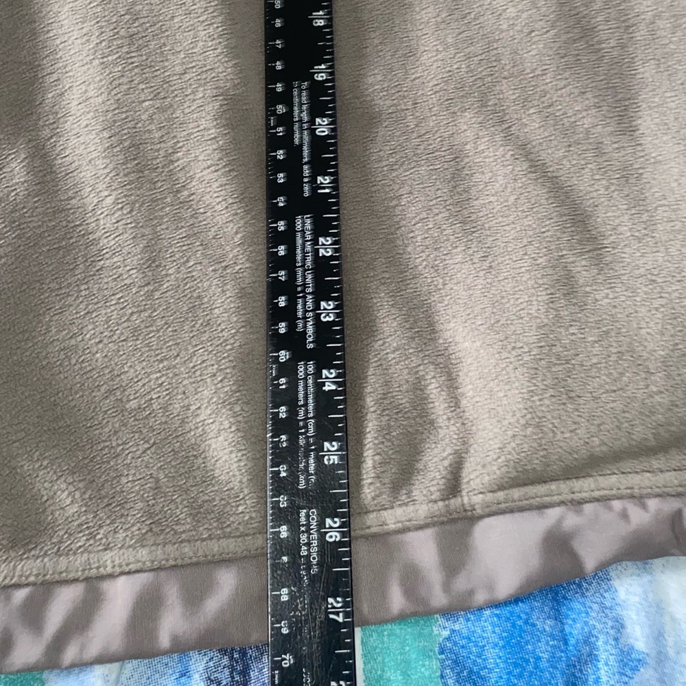 Essentials Gray Half-Zip Sweater - image 5